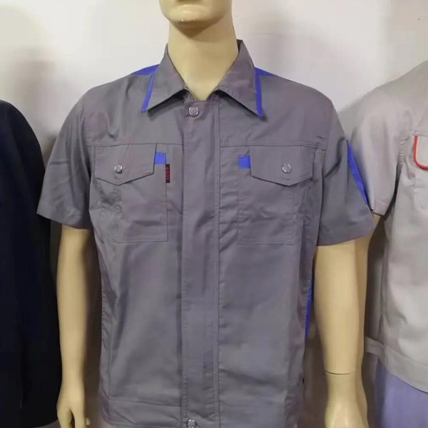 工廠團隊夏季工作服定制